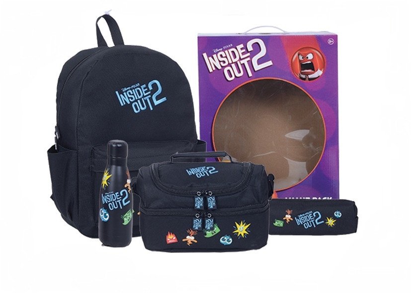 Inside Out 2, 4 in 1 School Backpack Set
