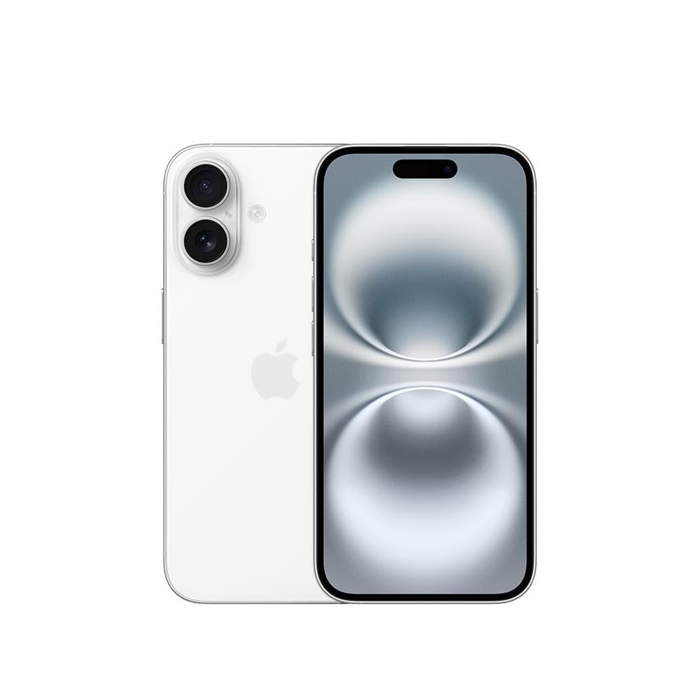 Apple iPhone 16 – 128GB – White – Dual SIM
