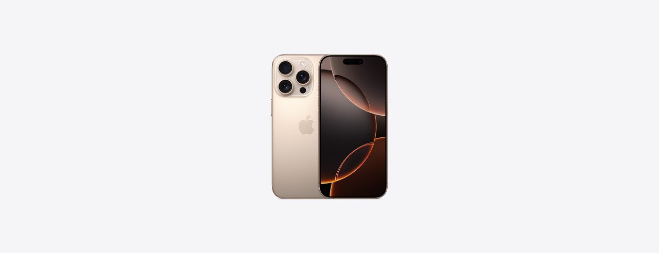Apple iPhone 16 Pro-128GB-Desert Titanium-Dual SIM