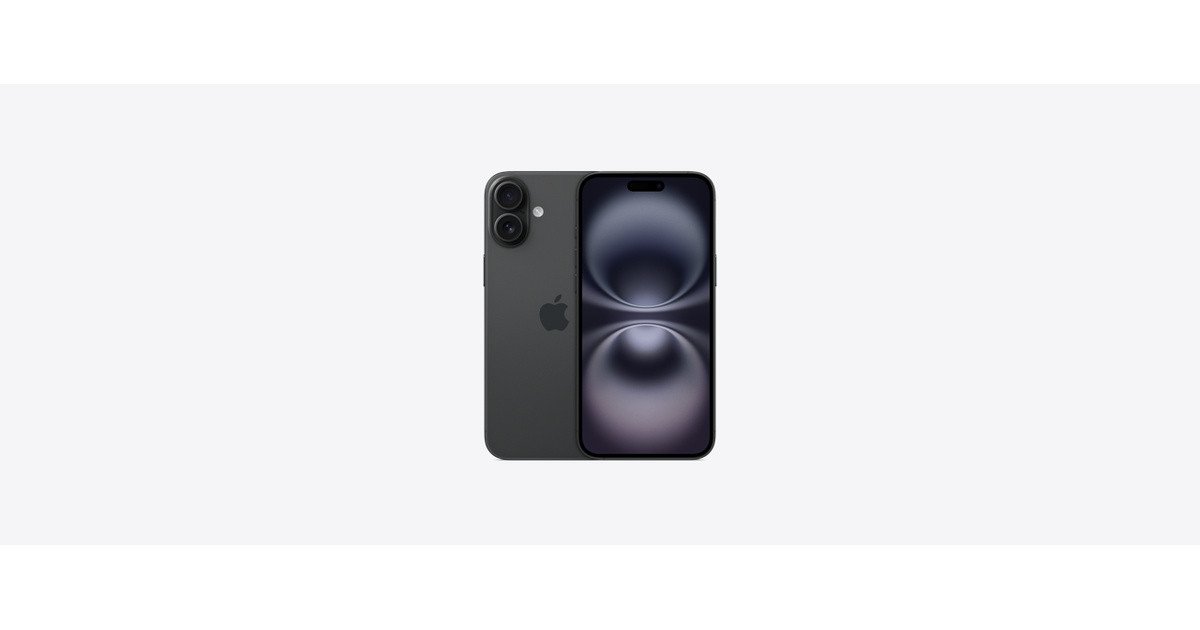 Apple iPhone 16 Plus-128GB-Black-Single Sim