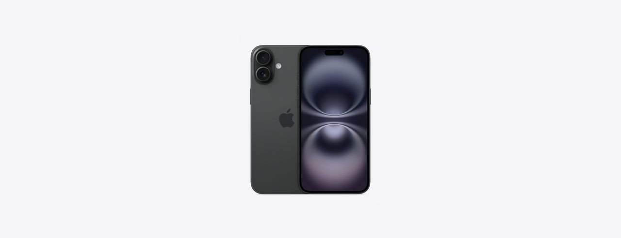 Apple iPhone 16 – 128GB – Black – Dual SIM