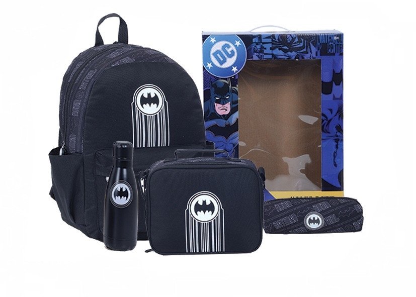 Batman 4 in 1 School Backpack Set