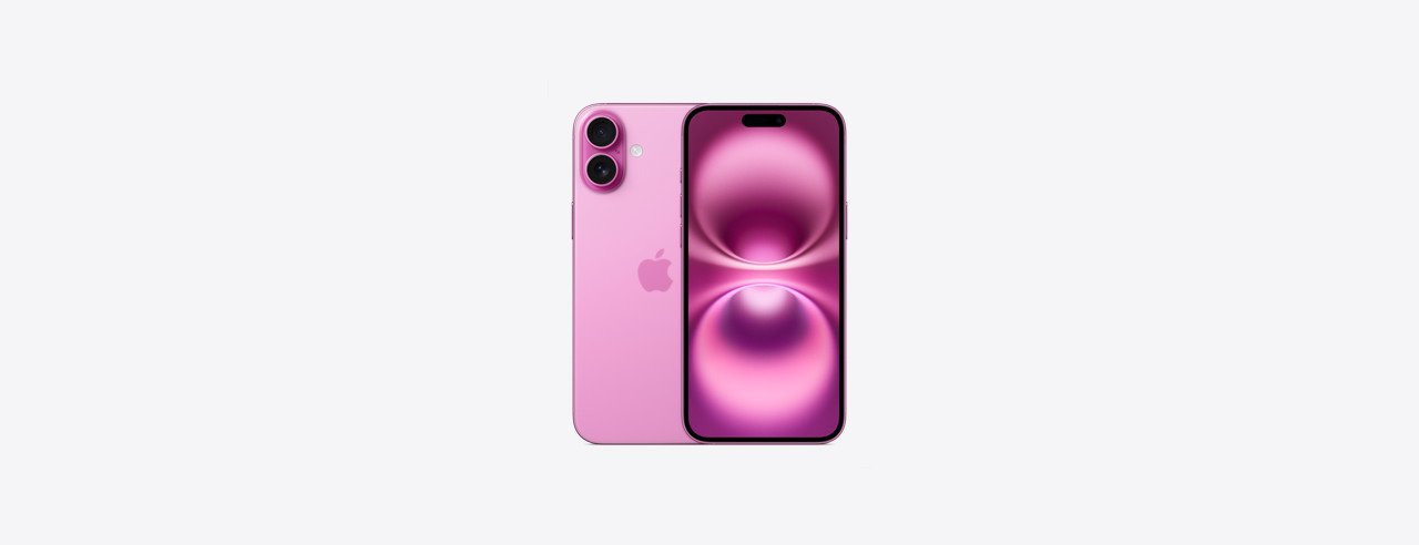Apple iPhone 16 – 128GB – Pink – Dual SIM